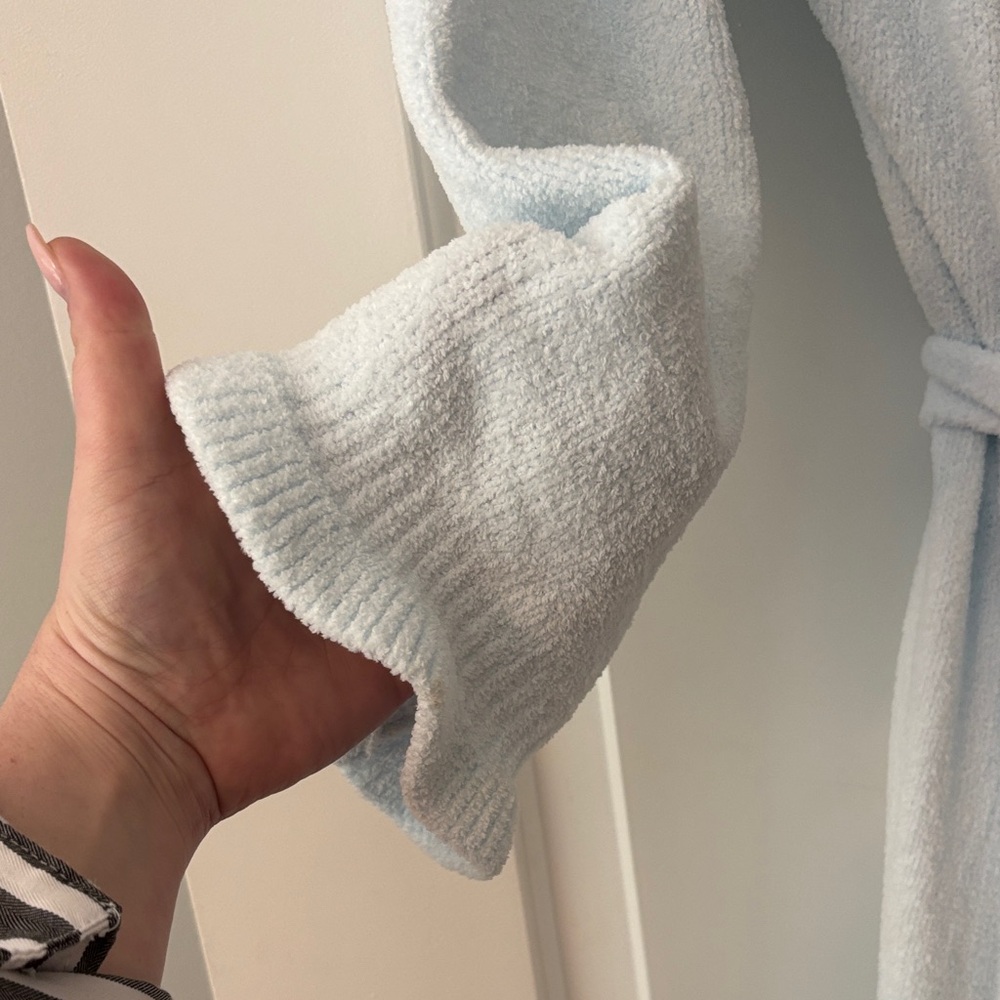 Softies Ruffled Chenille Robe - Large - Picture 6 of 8